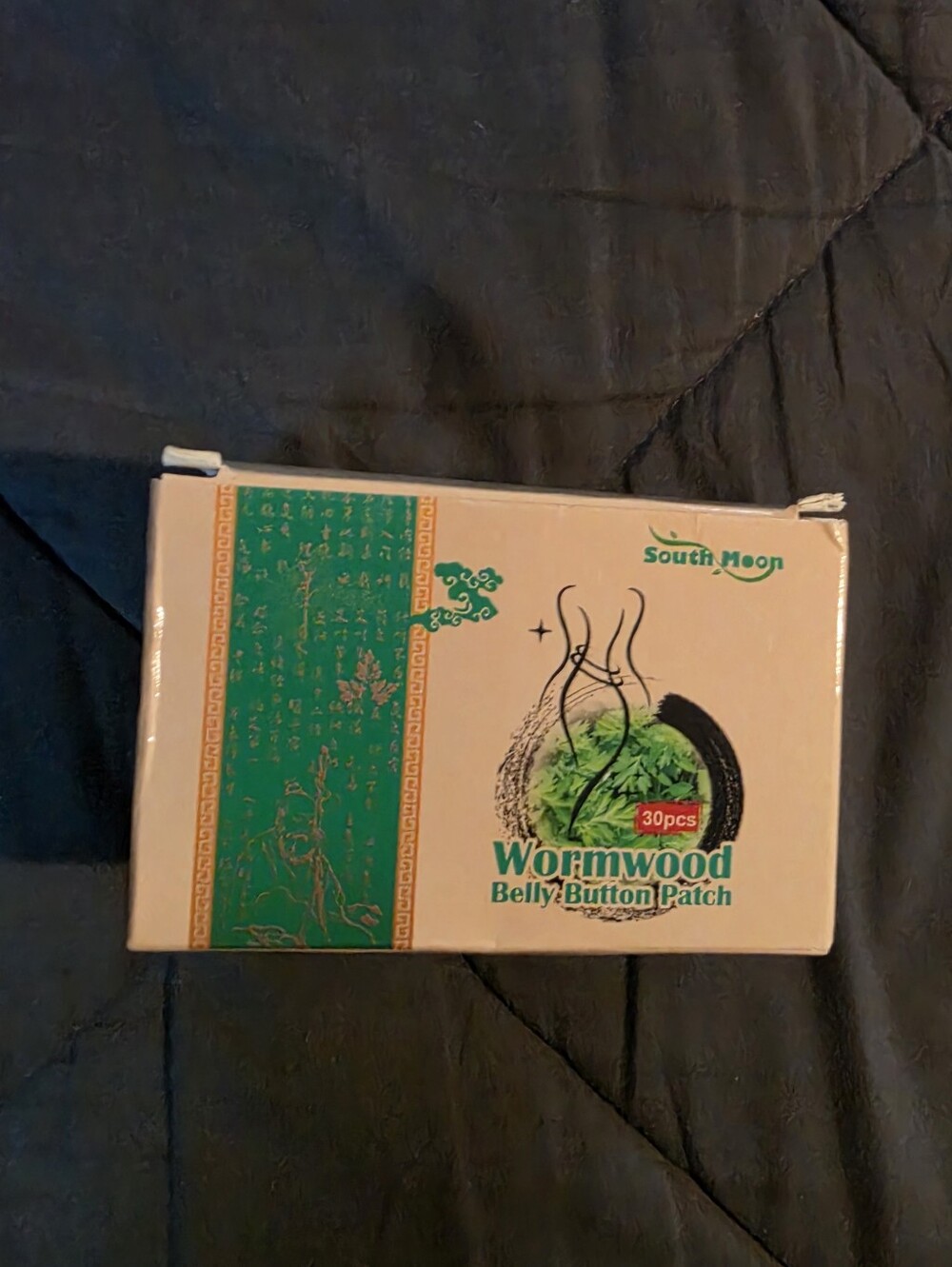 South Moon Wormwood Belly Button Patch 30-Piece